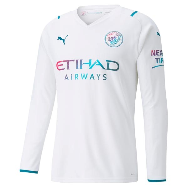 Tailandia Camiseta Manchester City 2ª ML 2021-2022